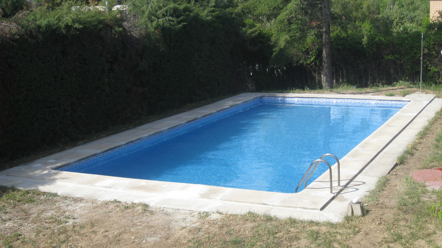 Reparación piscina de obra