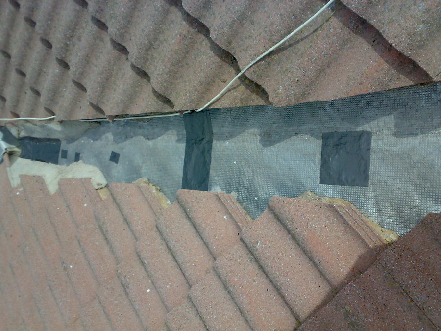 REPARACION TELA ASFALTICA TEJADOS