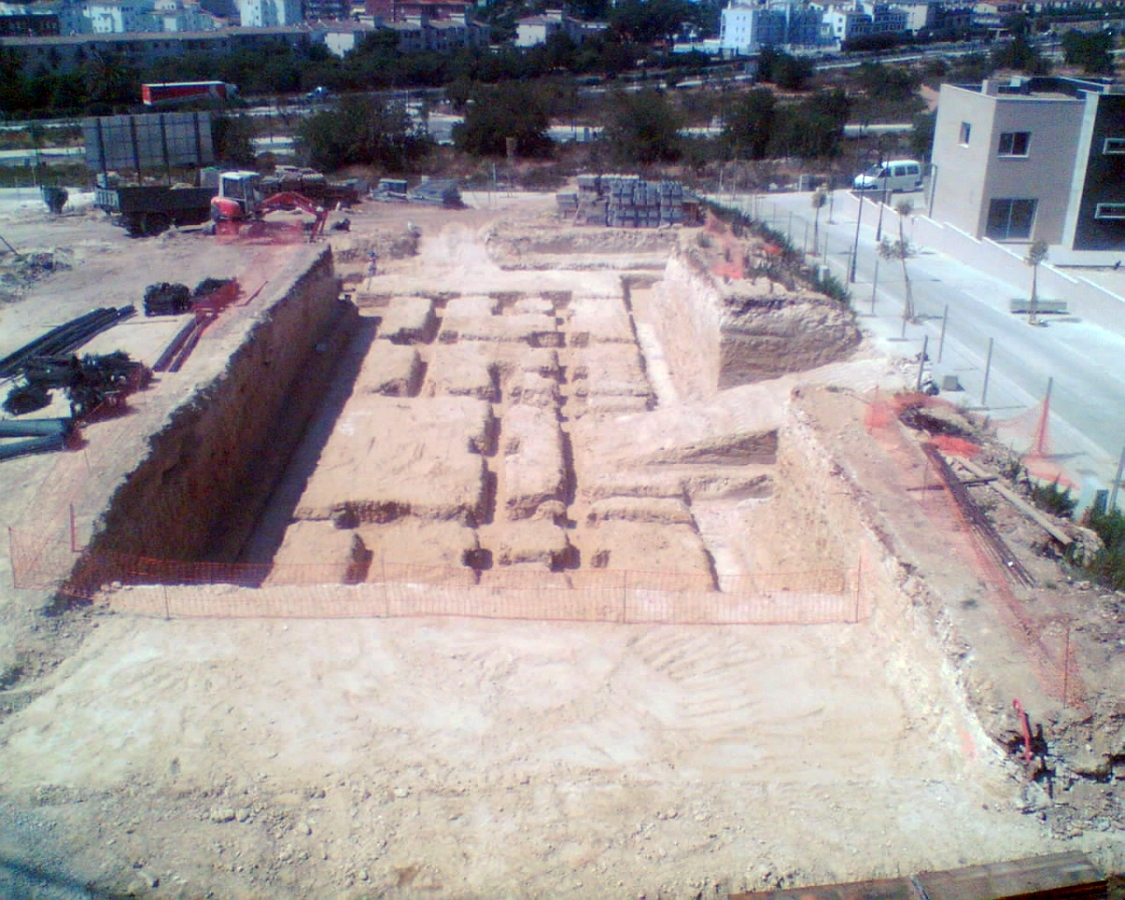 Replanteo de cimentaciones