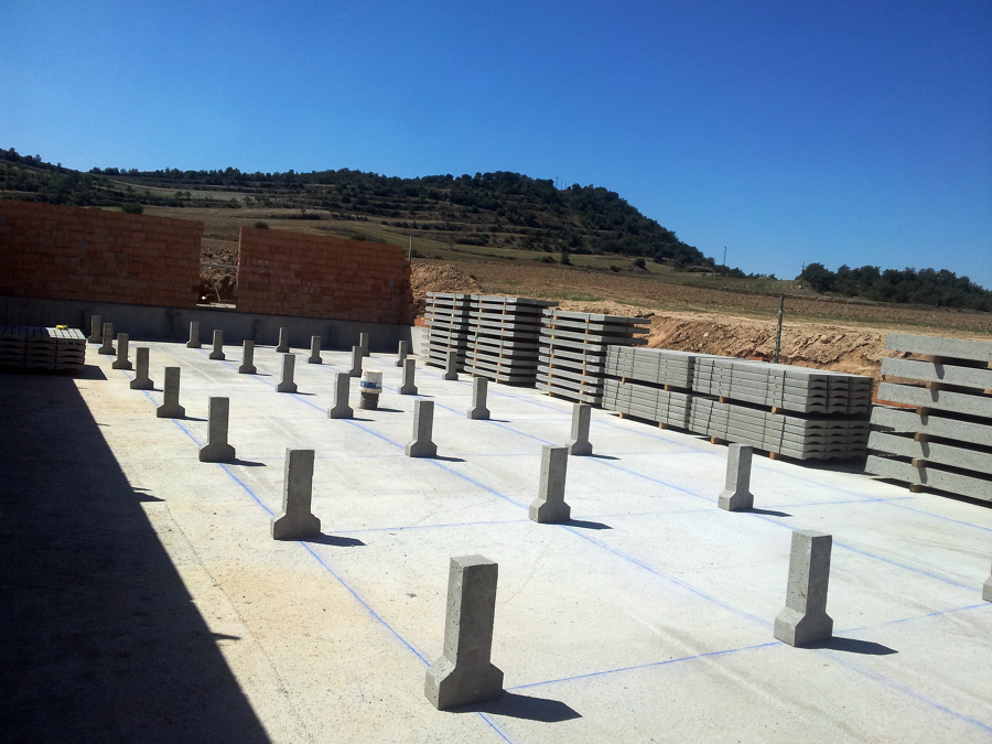 Replanteo de prefabricados