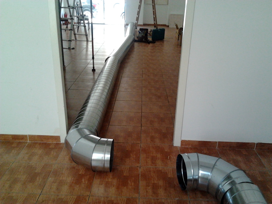 REPLANTEO INSTALACIÓN RENOVACIÓN AIRE VICIADO