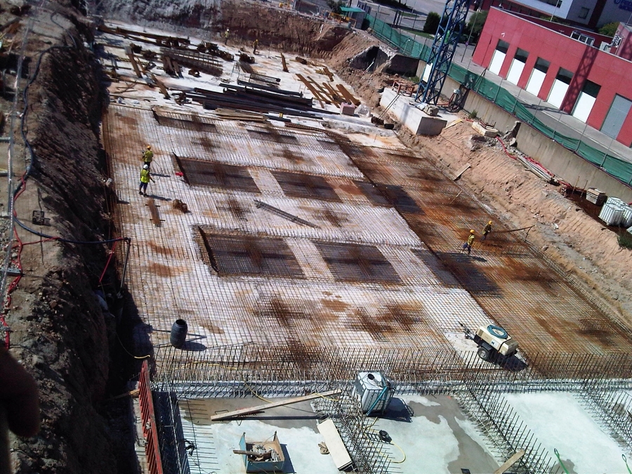 Replanteo nave industrial