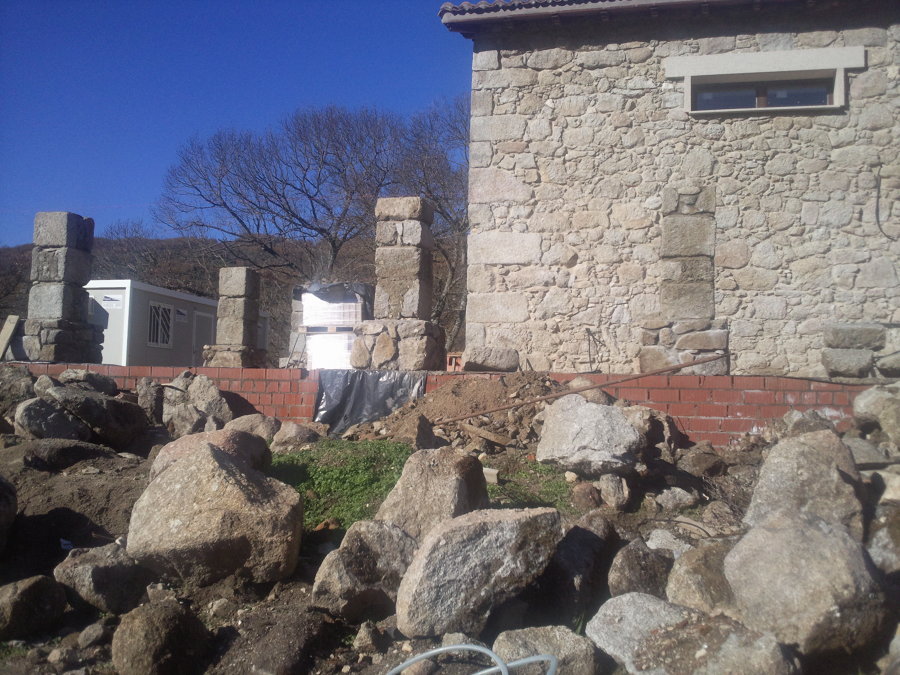 Restauración casa de campo.