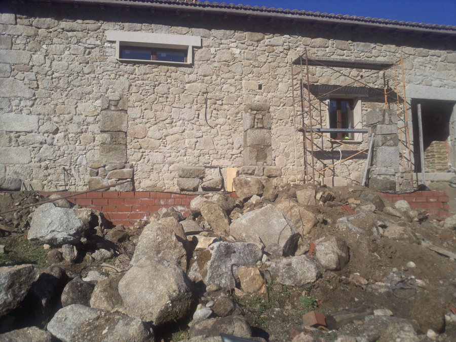 Restauración casa de campo.