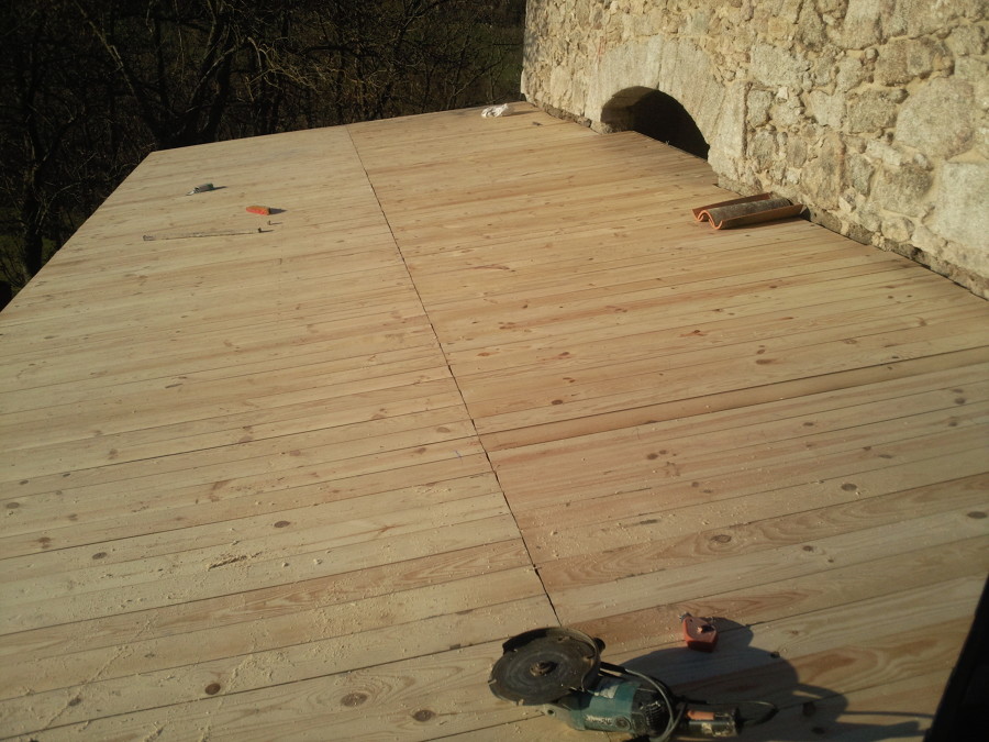 Restauración casa de campo.