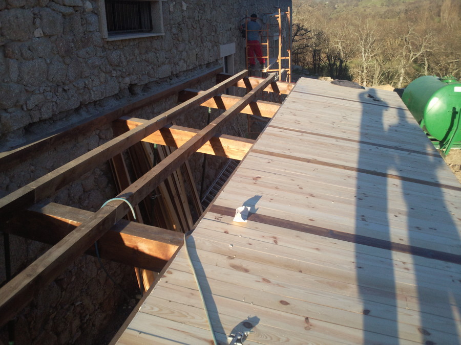 Restauración casa de campo.