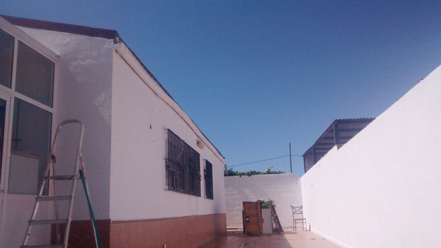 restauracion de chalet y pintado en la jara