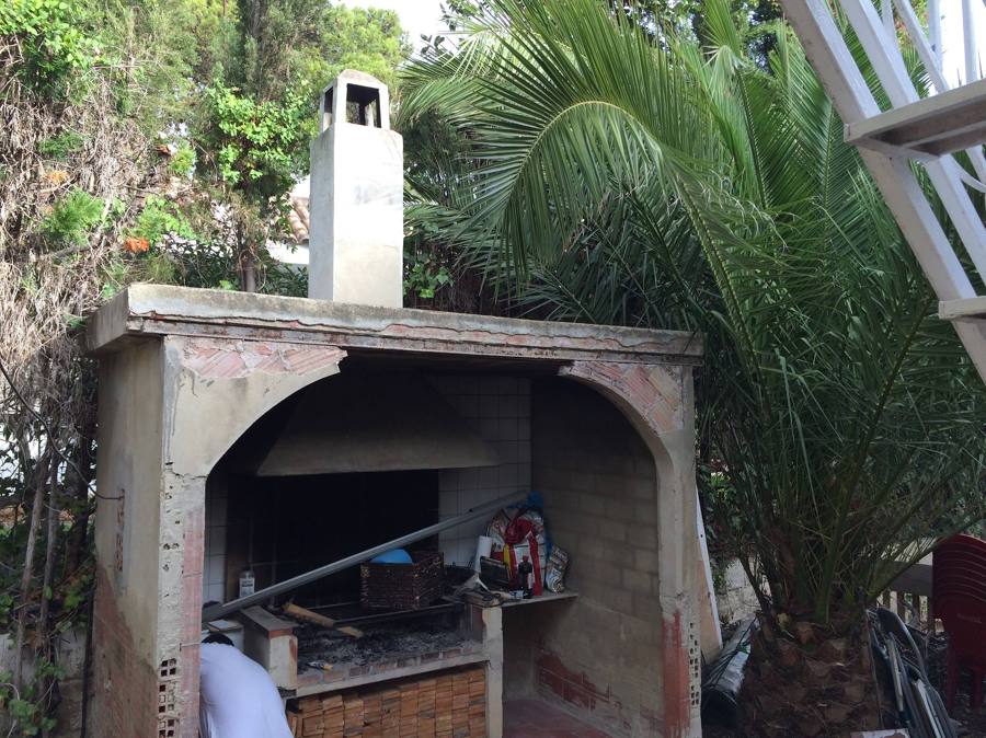 restauración de paellero 