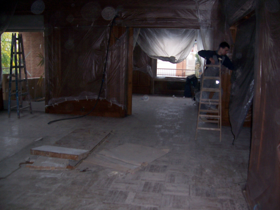 Restauración de parquet en Olmo