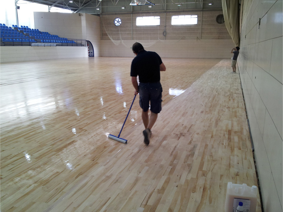 Restauración de pavellón