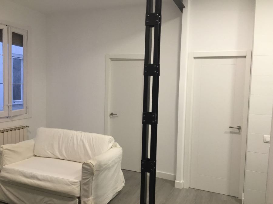 Restauración de viga de hierro 