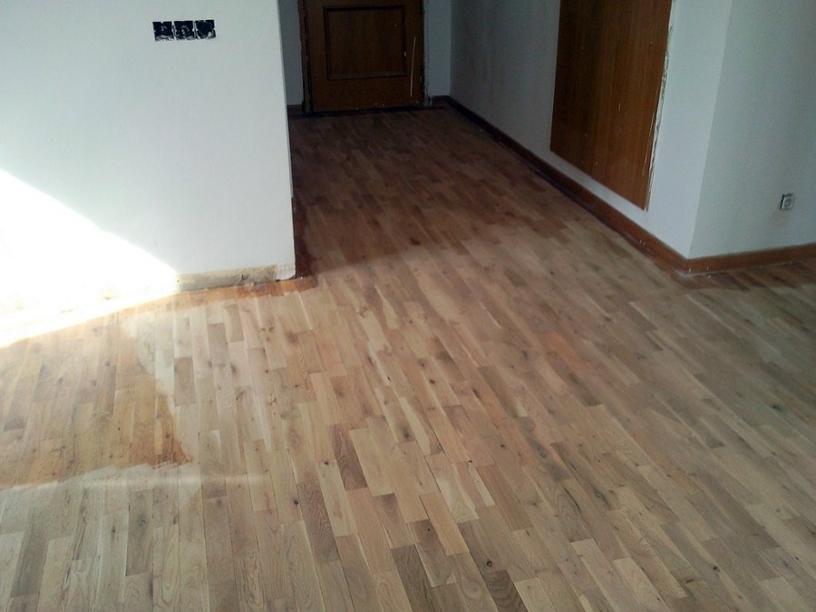 RESTAURACIÓN TABLILLA ROBLE CON NUDOS