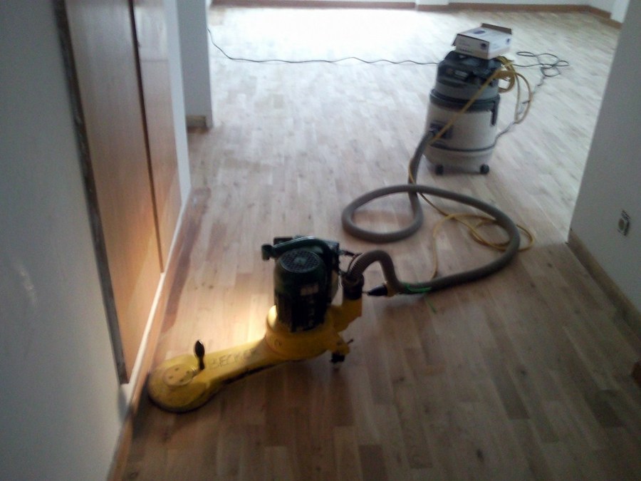 RESTAURACIÓN TABLILLA ROBLE CON NUDOS