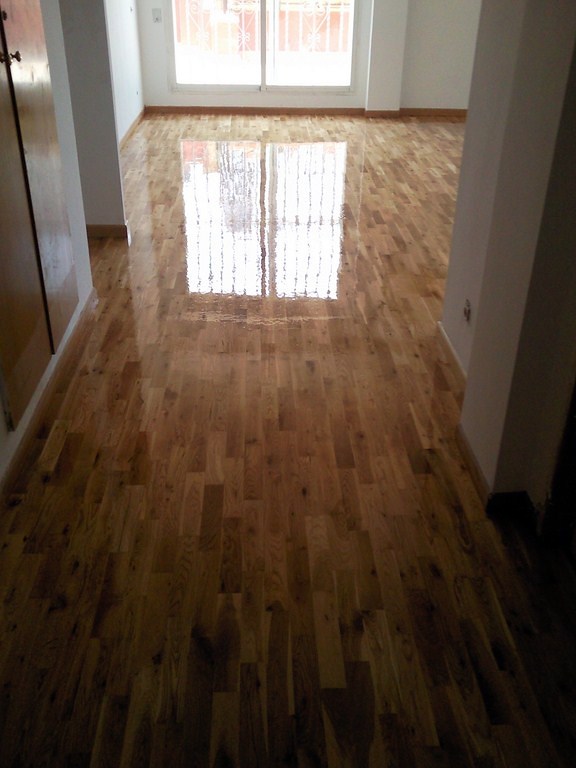 RESTAURACIÓN TABLILLA ROBLE CON NUDOS