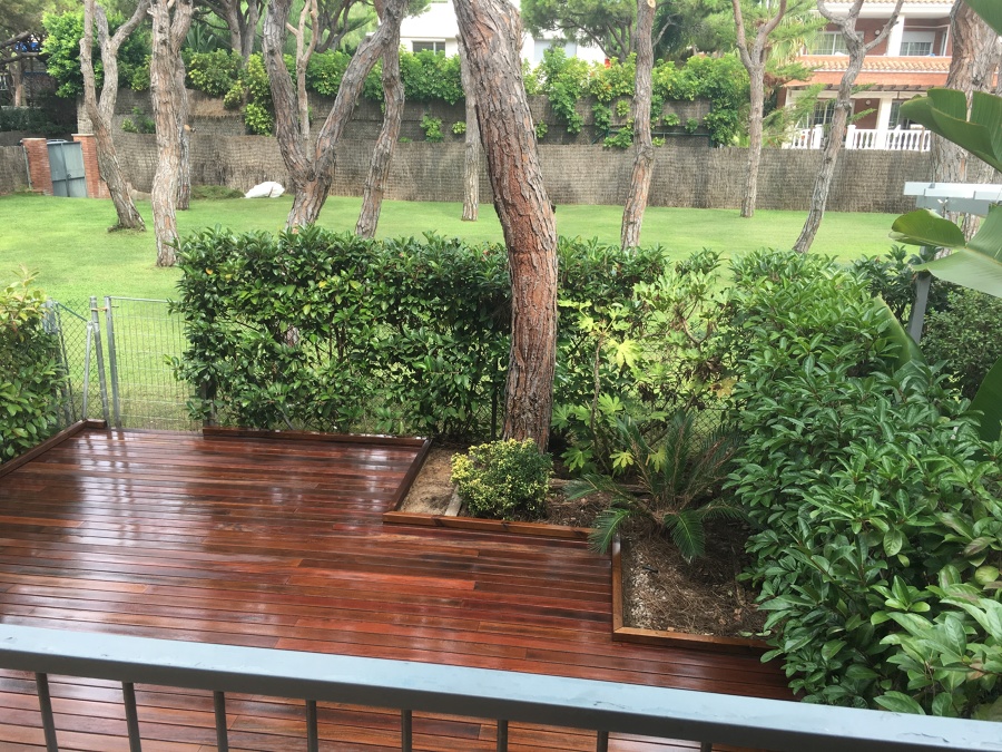 RESTAURACION TARIMA EXTERIOR IPE