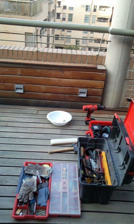 RESTAURACIÓN TARIMA EXTERIOR IPE