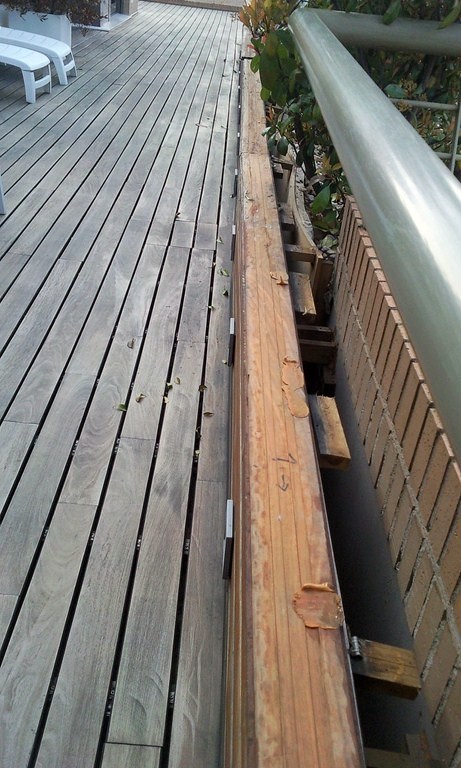 RESTAURACIÓN TARIMA EXTERIOR IPE