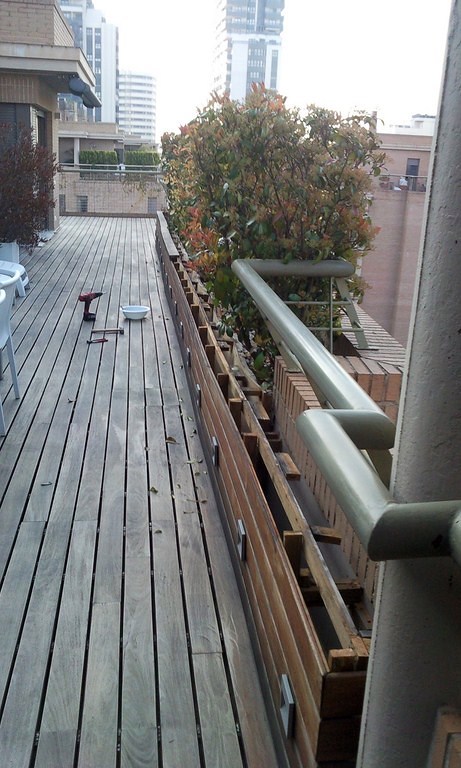 RESTAURACIÓN TARIMA EXTERIOR IPE