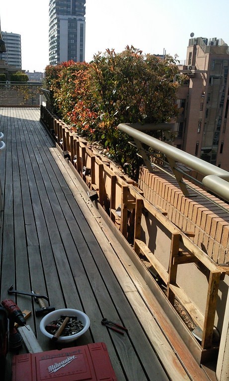 RESTAURACIÓN TARIMA EXTERIOR IPE