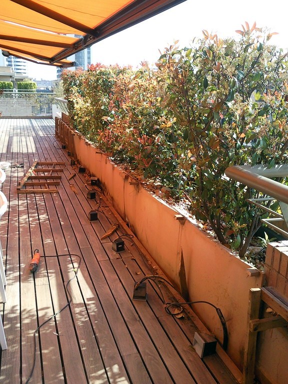 RESTAURACIÓN TARIMA EXTERIOR IPE