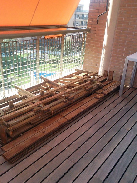 RESTAURACIÓN TARIMA EXTERIOR IPE