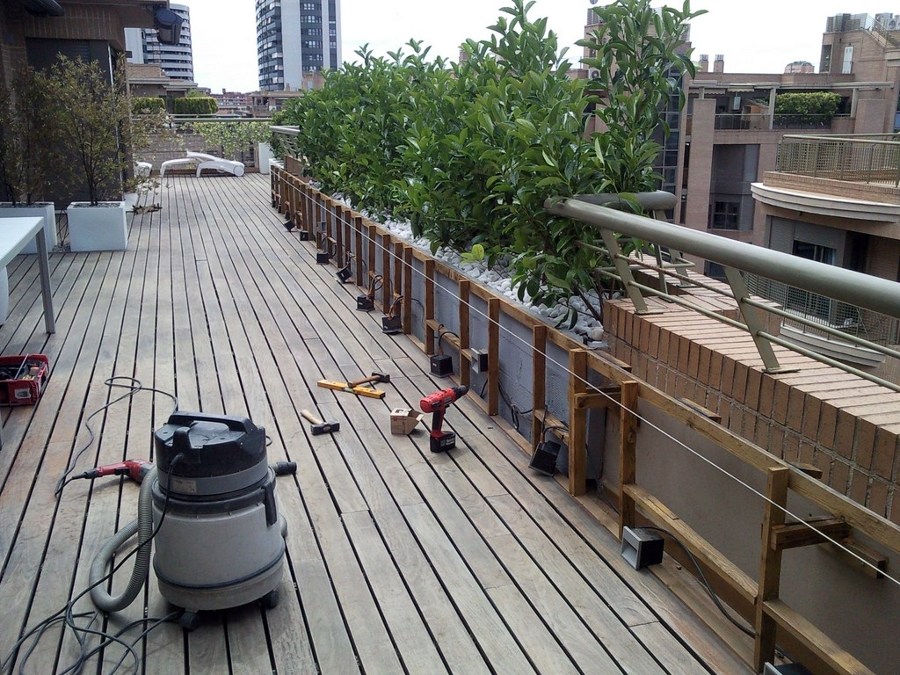 RESTAURACIÓN TARIMA EXTERIOR IPE