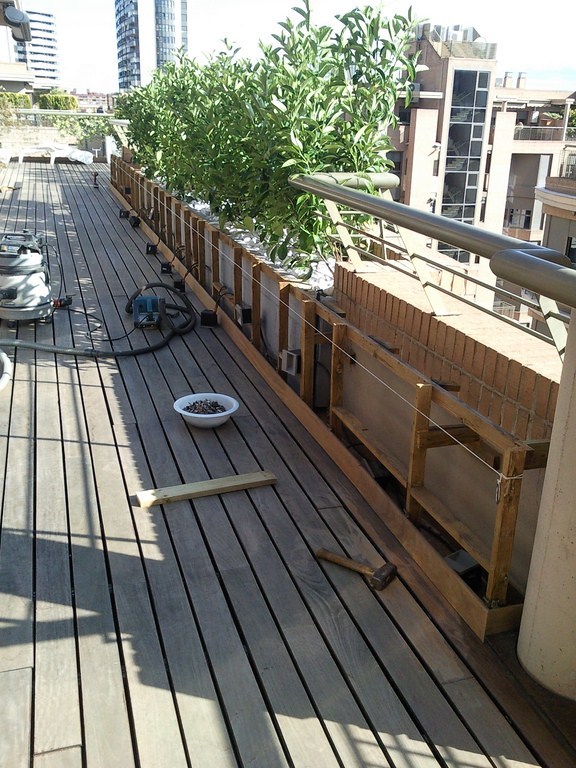 RESTAURACIÓN TARIMA EXTERIOR IPE