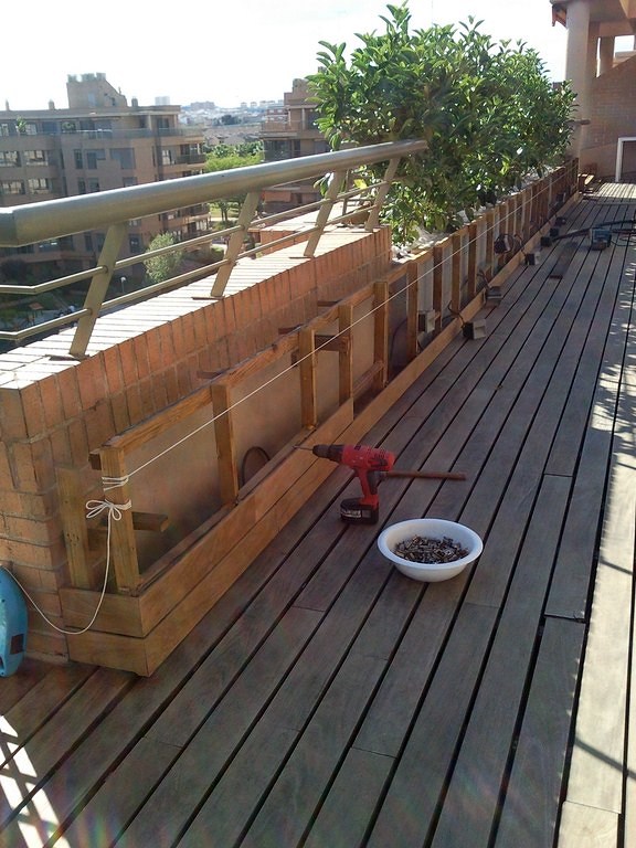 RESTAURACIÓN TARIMA EXTERIOR IPE