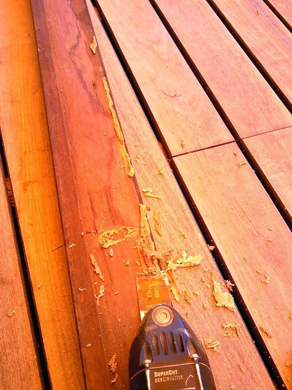 RESTAURACIÓN TARIMA EXTERIOR IPE