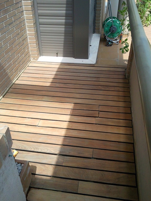 RESTAURACIÓN TARIMA EXTERIOR IPE