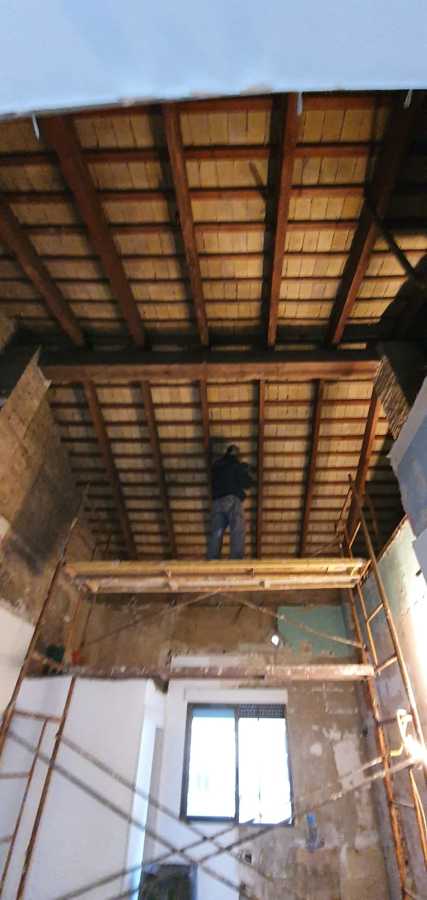 Restauración vigas originales