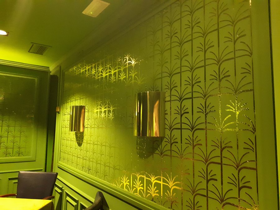 Restaurante: Detalle decoración