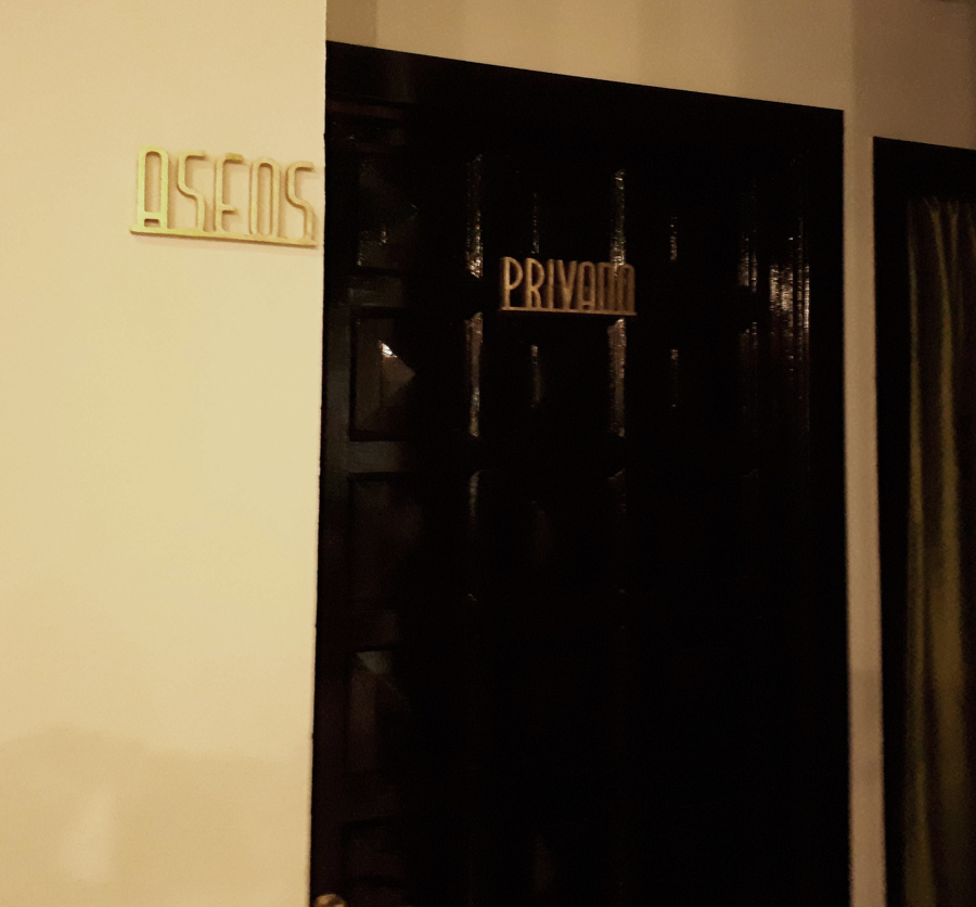 Restaurante: Detalle interior