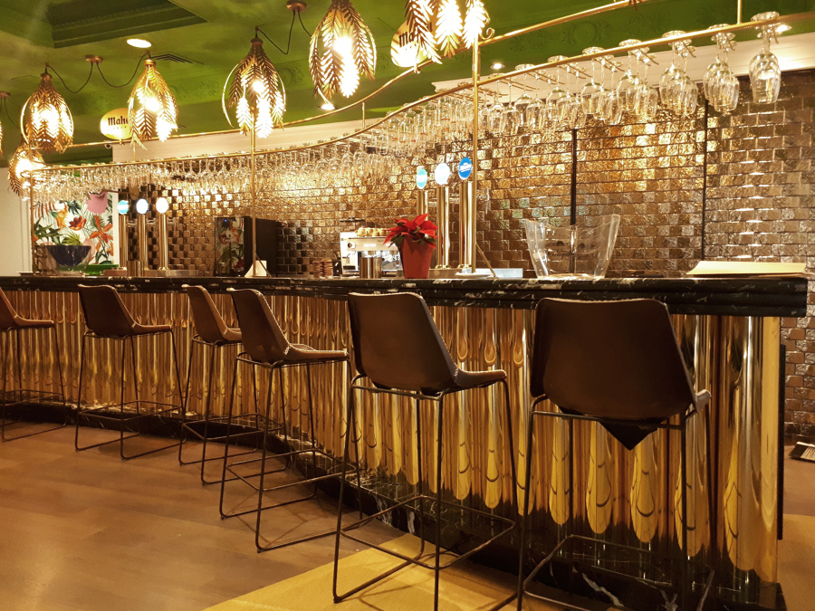 Restaurante: Detalle luminaria