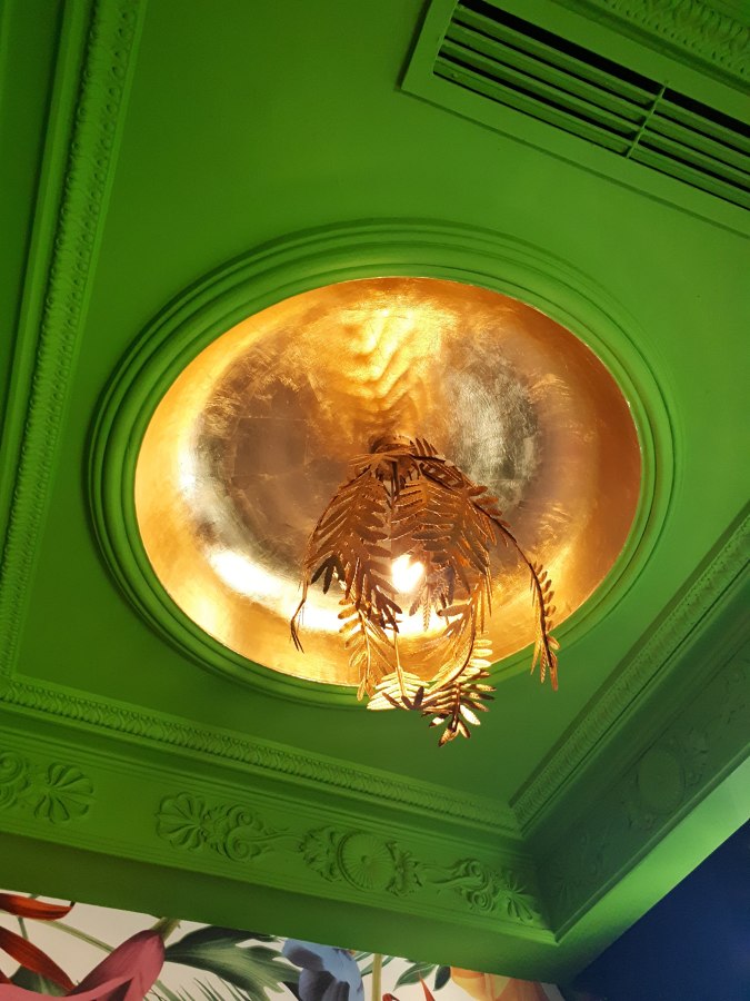 Restaurante: Luminaria salón privado