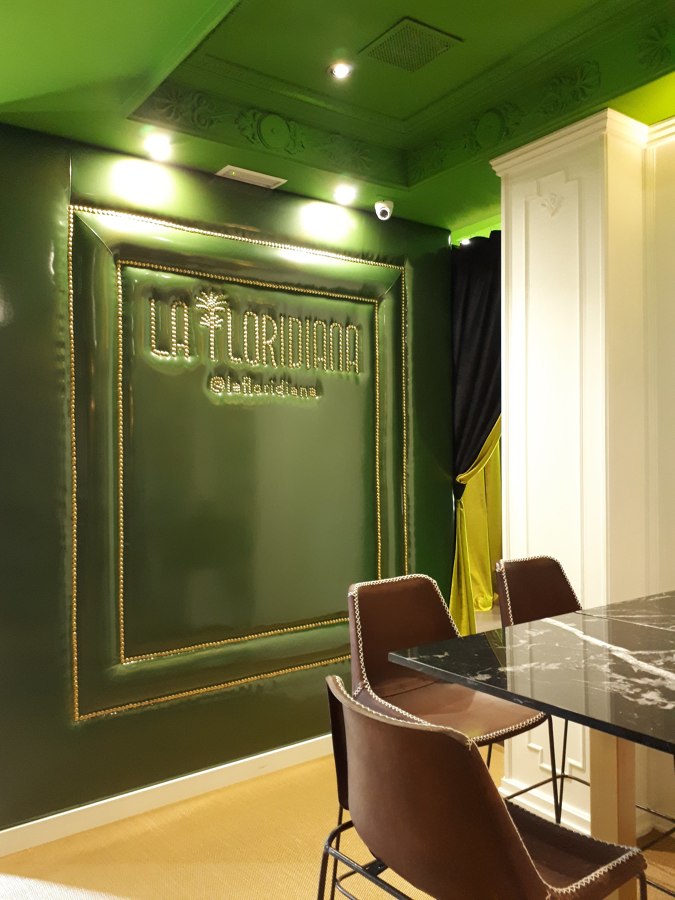 Restaurante. Photocall