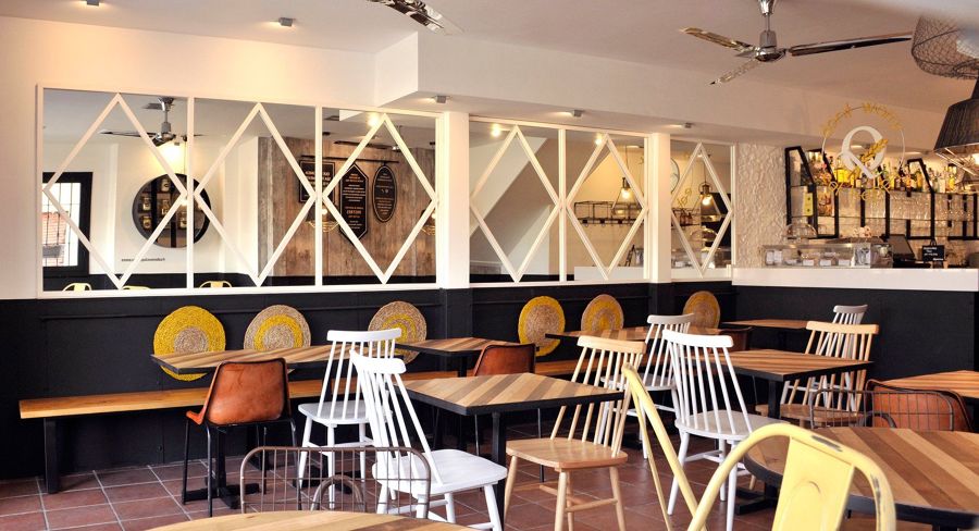 Restaurante rústico