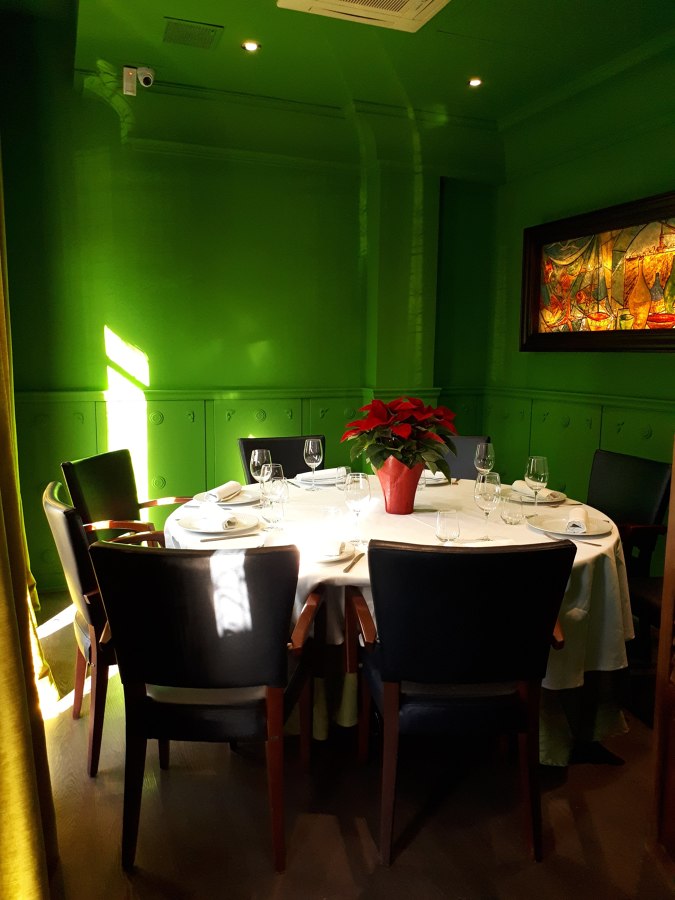 Restaurante: Salón privado