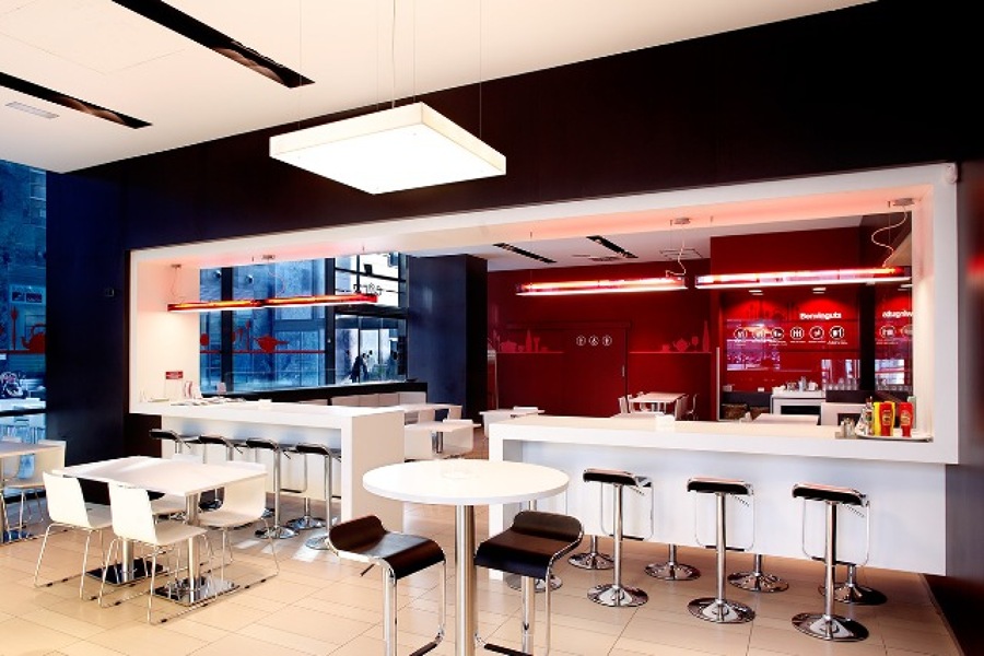 Restaurante, zona 22@, Barcelona