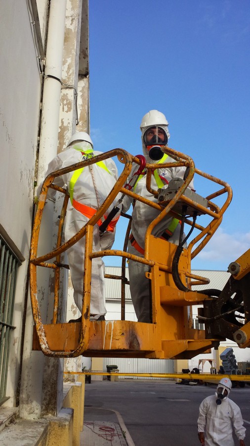 Retirada de bajantes