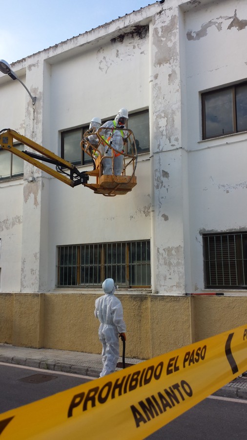 Retirada de bajantes