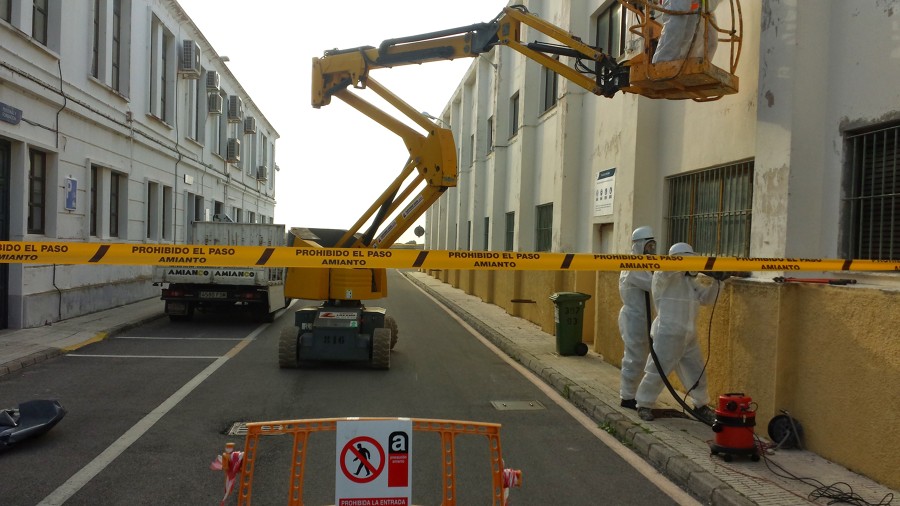 Retirada de bajantes