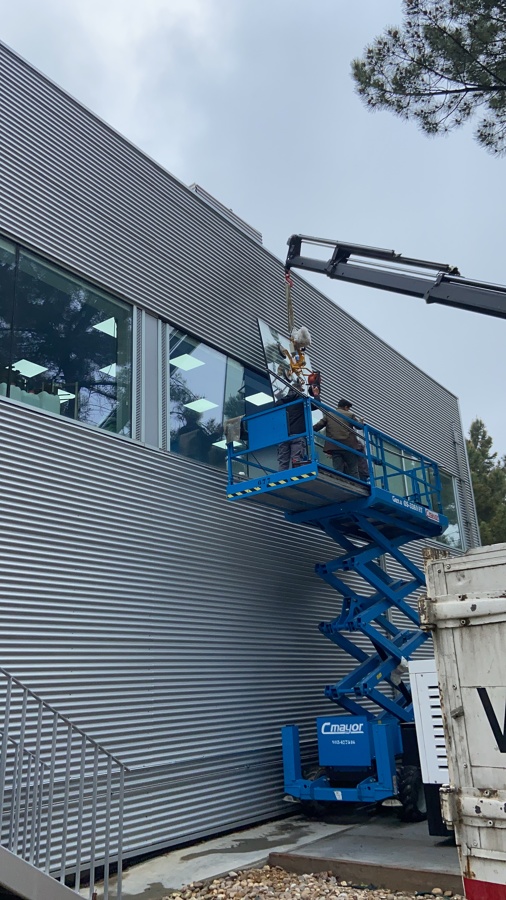 Retirada de cristales