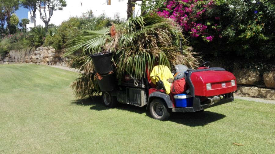 Retirada de residuos