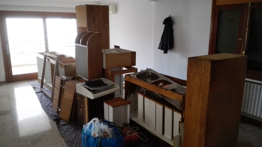 retirada mobiliario viejo