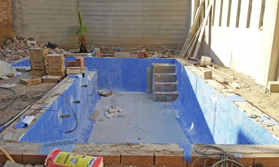 Revestimiento con gresite