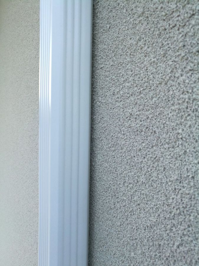 Revestimiento de fachada con corcho proyectado