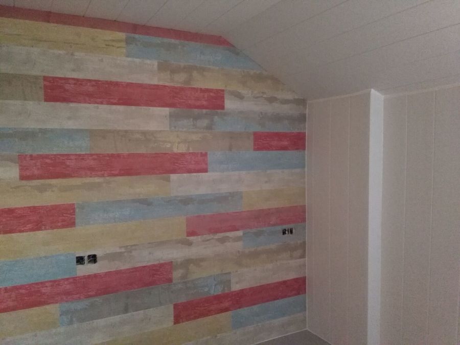 revestimiento de pared friso