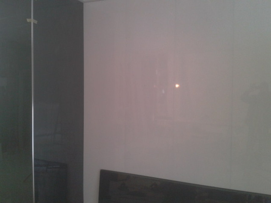 Revestimiento de paredes blanco alto brillo