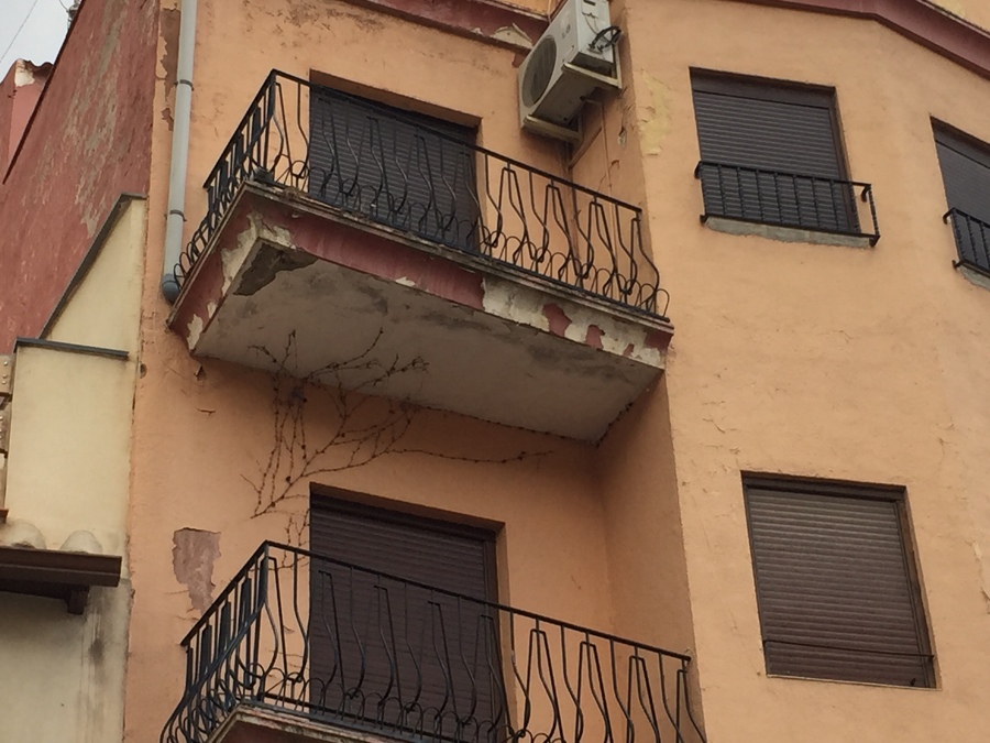 Revestimiento desprendido